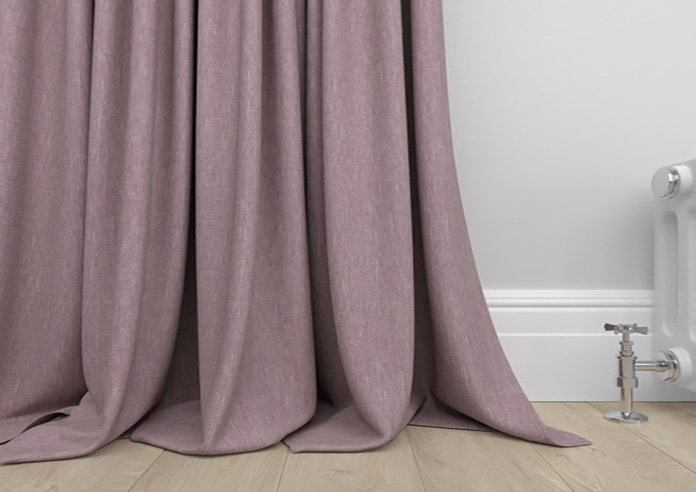 Delicate Chevron, Maroon - Made to Measure Curtains - Image 6